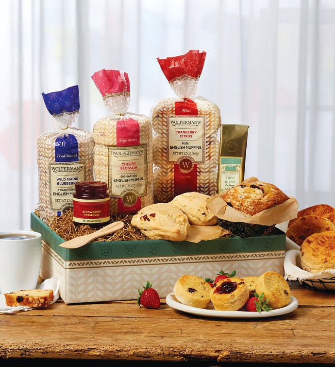 Berry Breakfast Box Breakfast & Brunch Gift Baskets Wolfermans