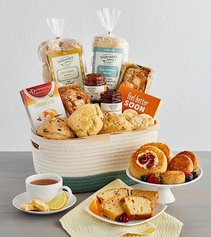 Deluxe Feel Better Gift Basket