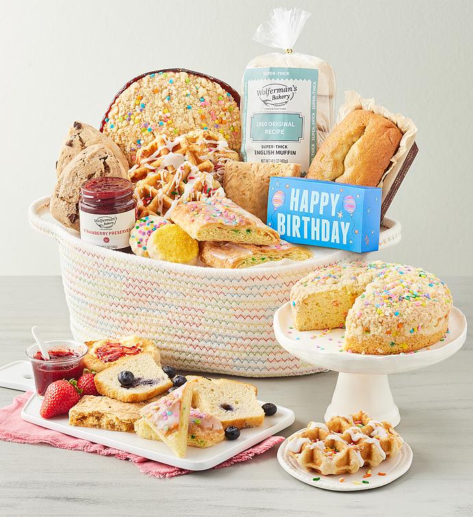 Deluxe Birthday Gift Basket