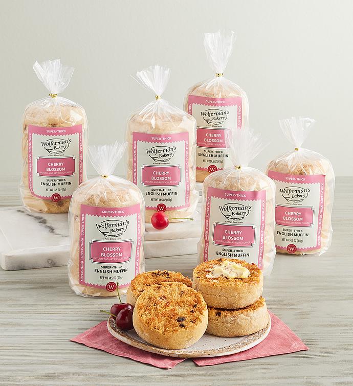 Cherry Blossom Super Thick English Muffins 6 Packages