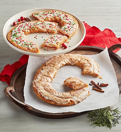 Santa's Cinnaberry & Gingerbread Kringle - 2 Pack