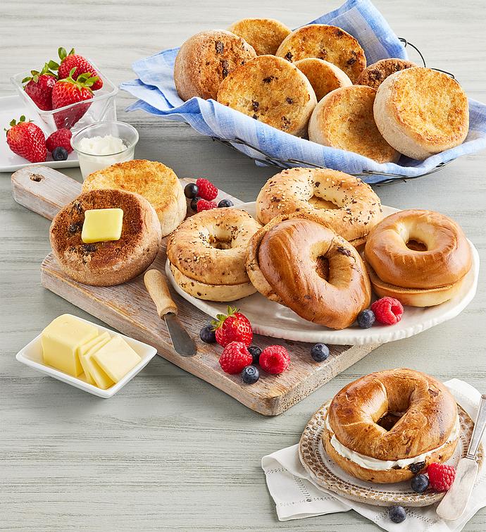 Wolferman's® Super Thick English Muffins and New York Bagels Mix & Match Pick 6