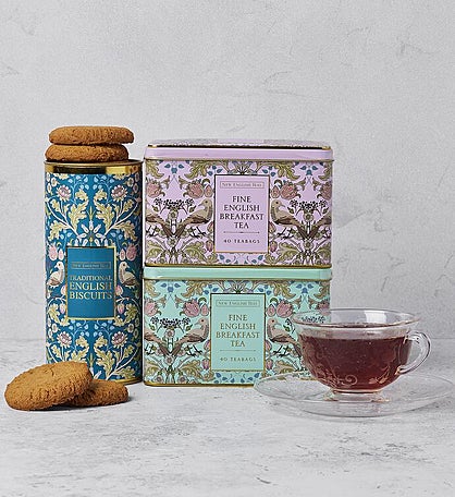 English Tea and Biscuits Gift Set