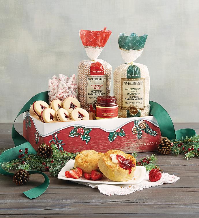 Christmas Bakery Gifts & Breakfast Gift Baskets | Wolferman's