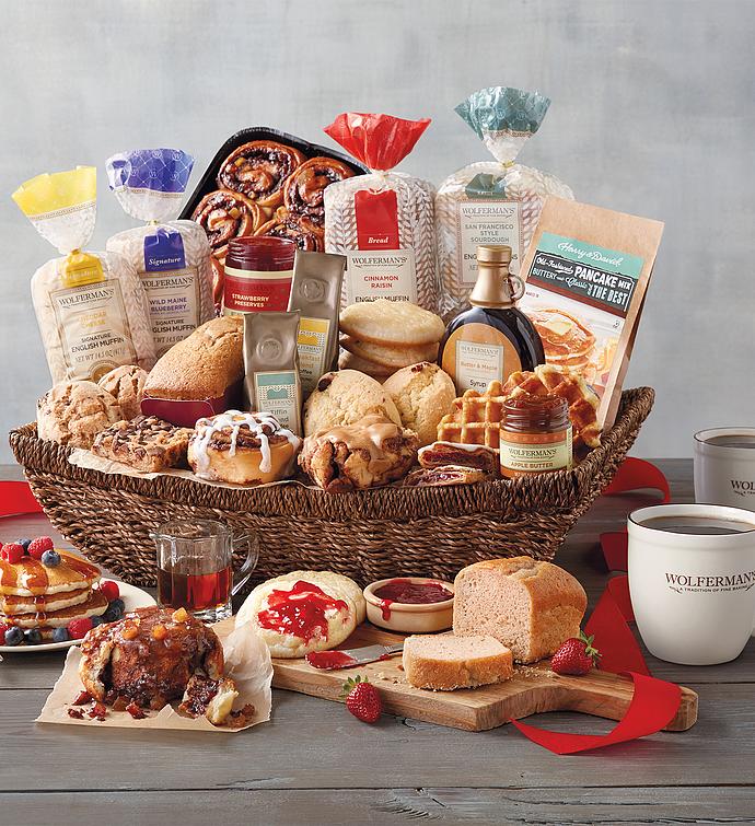 Brunch & Breakfast Gift Baskets Wolferman's