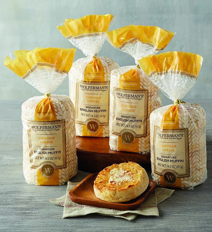 Wolferman's® Cheddar Cheese Signature English Muffins