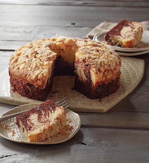 Chocolate Vanilla Swirl Coffee Cake Wolferman's