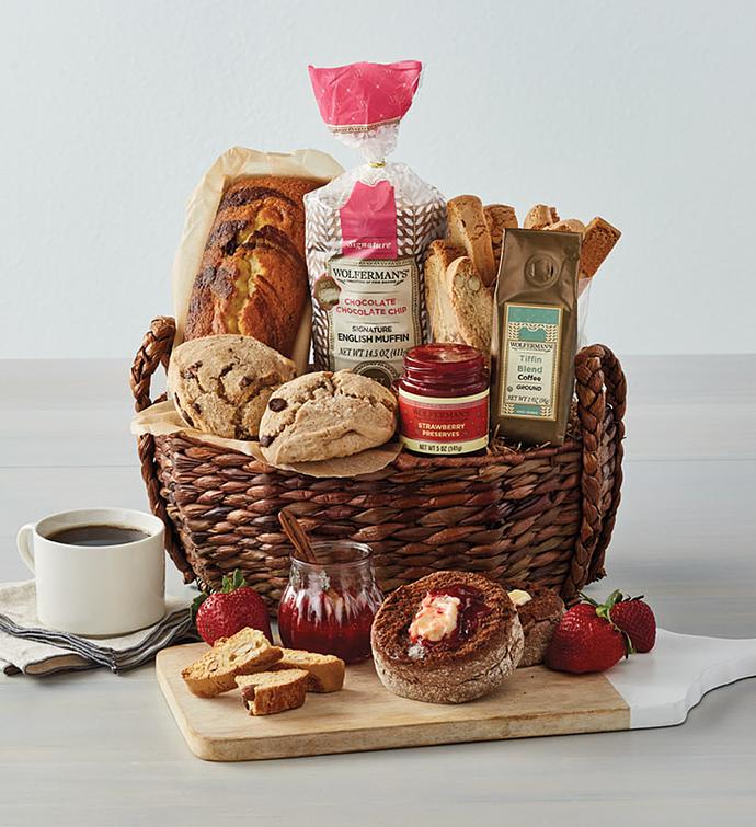 English Muffin Sampler Basket by Wolfermans