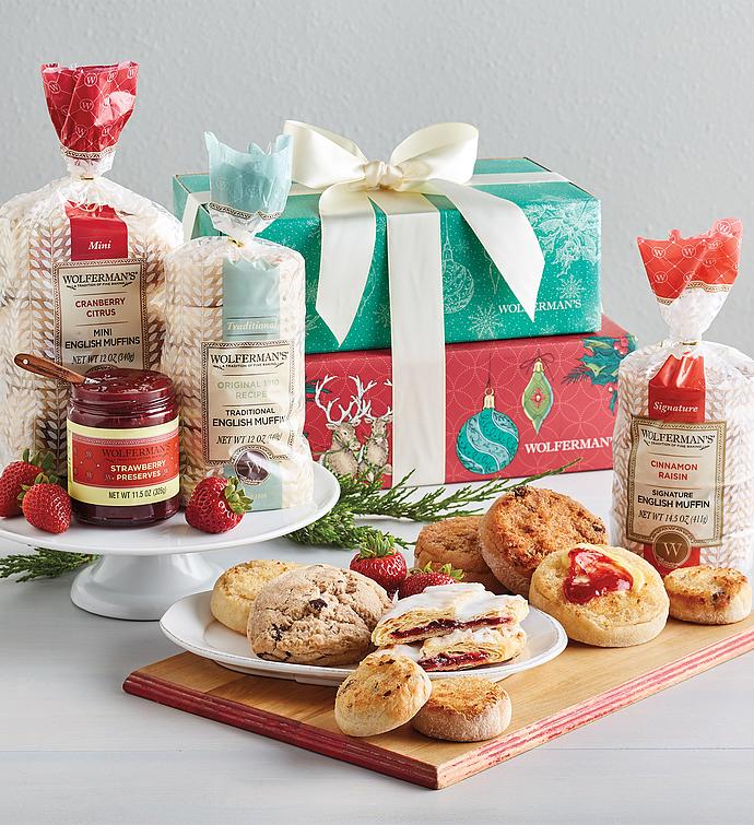 Deluxe Holiday Morning Gift Tower