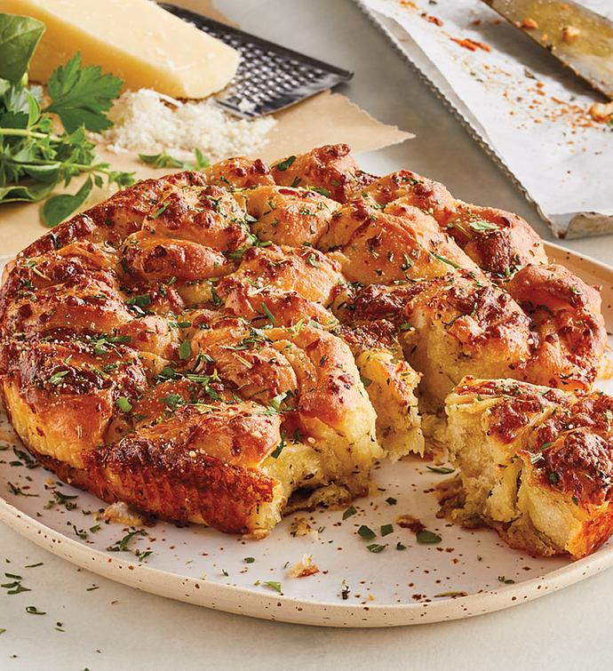 Italian Herb and Cheese Pull Apart Bread