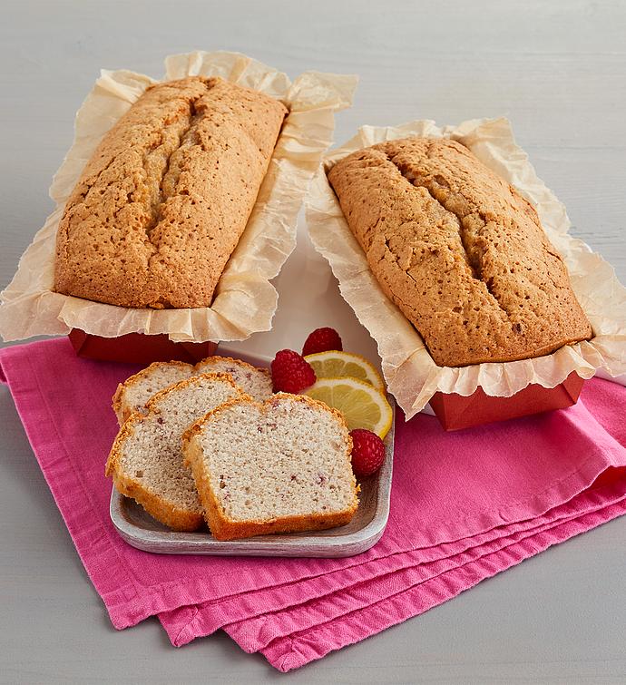 Lemon Raspberry Loaf Cake   2 Packages