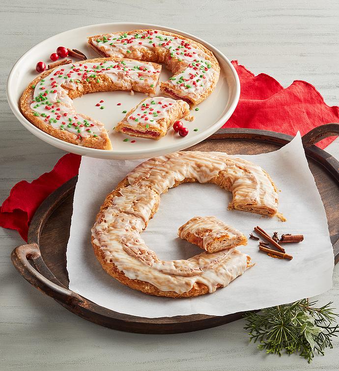 Santa's Cinnaberry & Gingerbread Kringle - 2 Pack