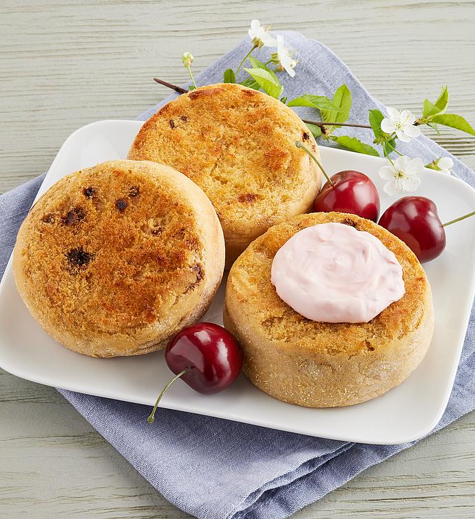 Mix & Match Super-Thick English Muffins Gift Box with Tongs - 6