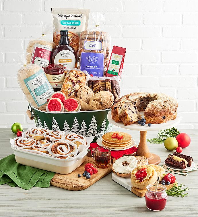 Grand Christmas Bakery Basket