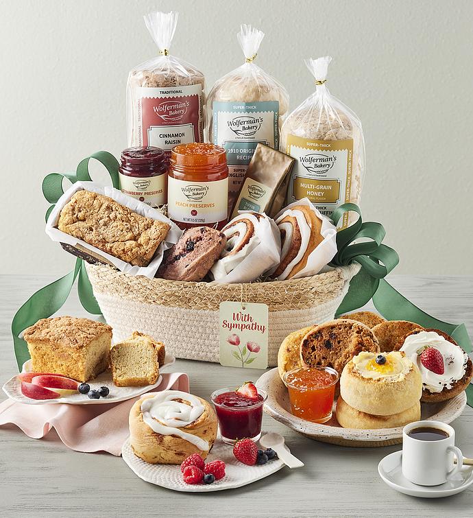 Deluxe Sympathy Bakery Basket