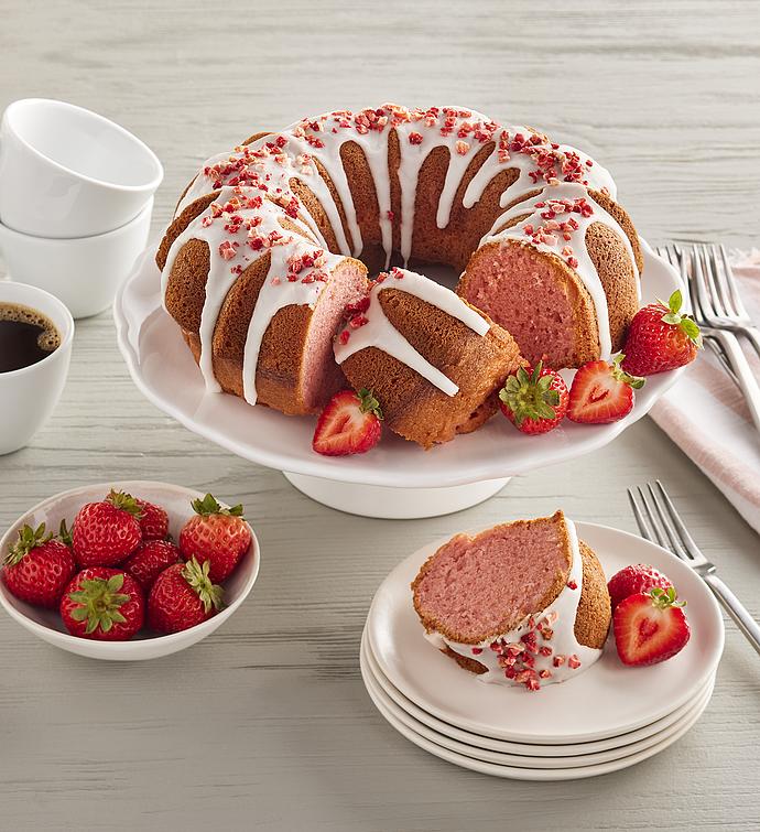 Strawberry Bundt Cake