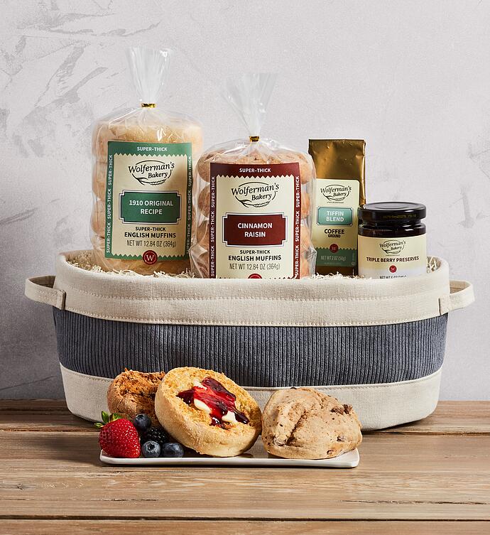 English Muffin Sampler Basket
