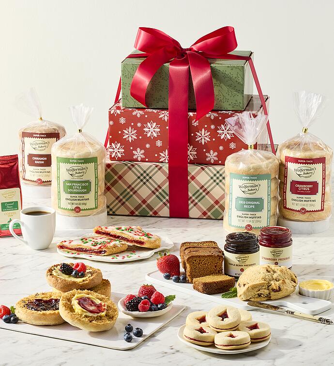Deluxe Christmas Cheer Gift Tower