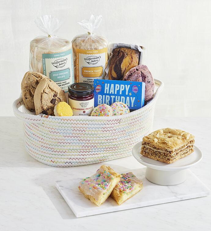 Deluxe Birthday Gift Basket