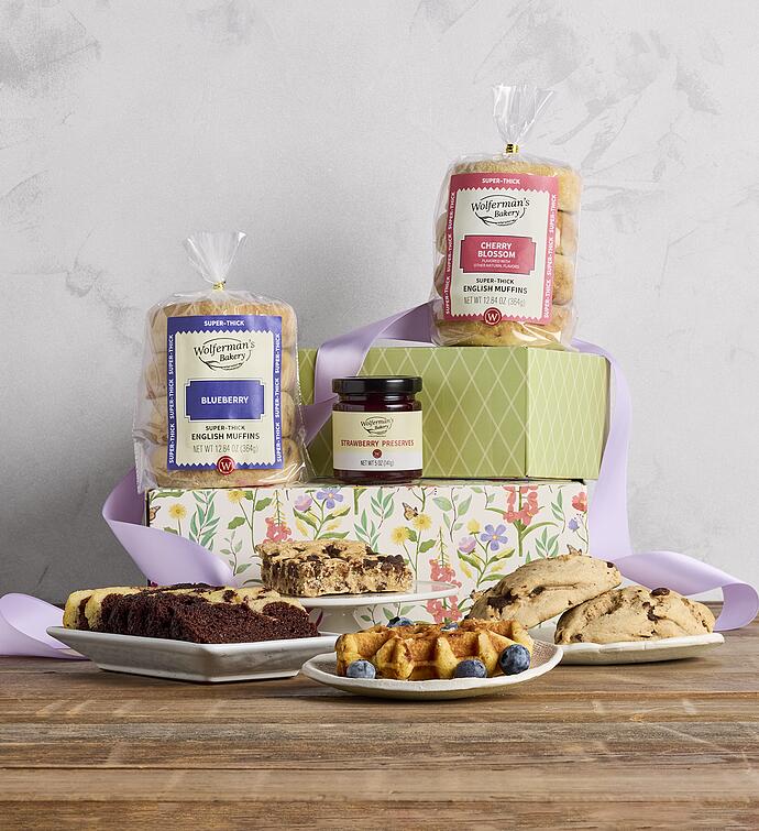 Bright Blooms Gift Tower