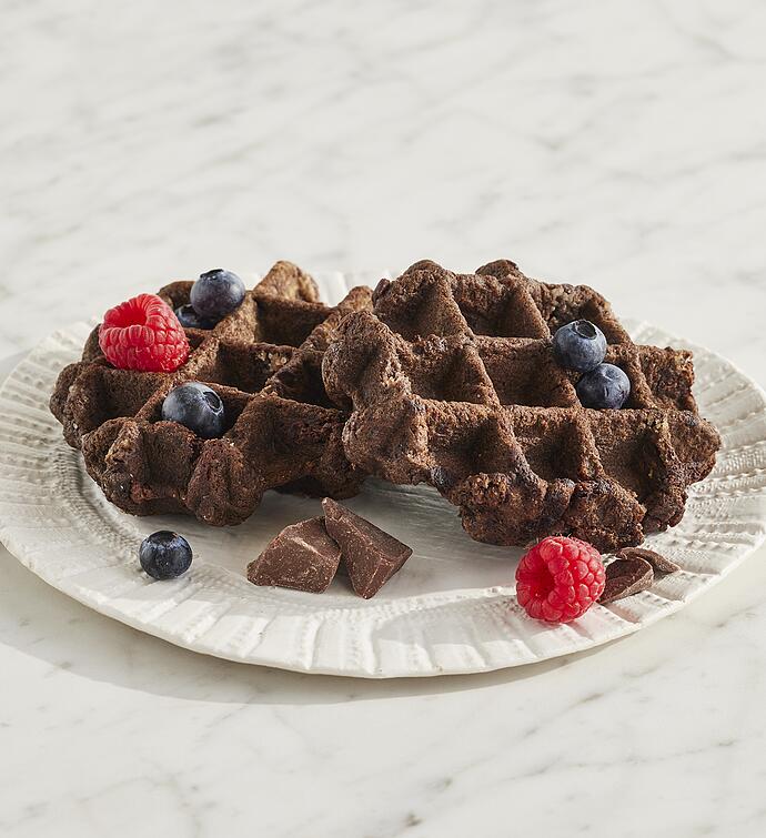 Double Chocolate Chip   2 Belgian Waffles